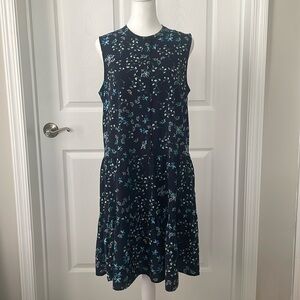 Banana Republic Sleeveless Floral Dropwaist Dress